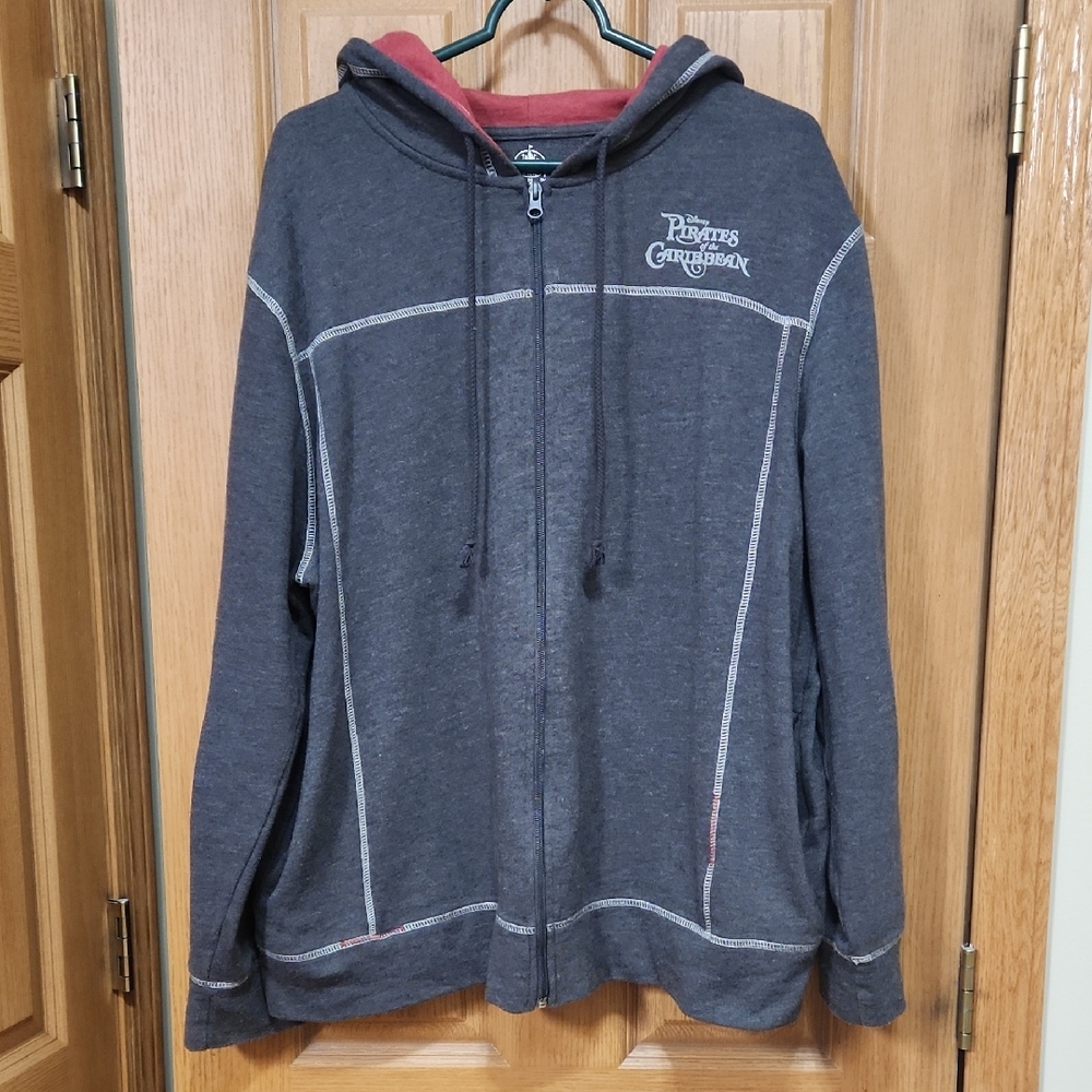 Authentic Disney Parks Pirates Of The Carribbean Lightweight Hoodie